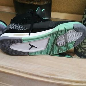 Jordans Son of Mars Green Glow us size 8